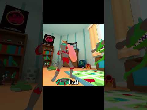 dinozor tek attı #vr #oyun #komik #keşfet