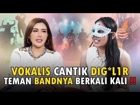 VOKALIS CANTIK DIG*L1R TEMAN BANDNYA BERKALI KALI !!