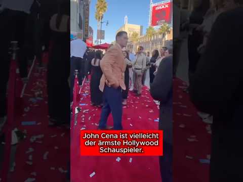 John Cena ist vielleicht der ärmste Hollywood-Schauspieler.