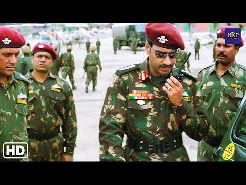 पाकिस्तानी चौक गए जब उनकी सरहद में घुस गए अजय देवगन फिर देखिये भारतीय फ़ौज की ताक़त- ज़मीन मूवी सीन्स