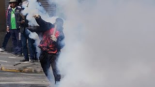 В Боливии вспыхнули столкновения на фоне экономического кризиса