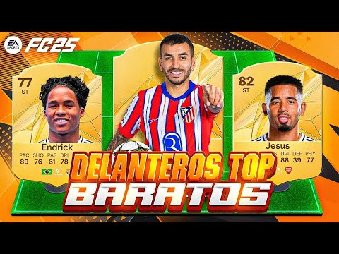 LOS MEJORES DELANTEROS BARATOS PARA EMPEZAR EA FC 25 !!