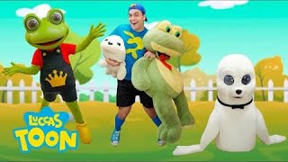 ¡Dimos vida a un personaje de dibujos animados! ¿Qué hago ahora? | LUCCAS TOON en Español