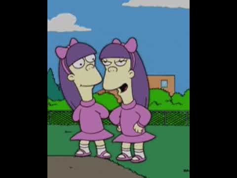 30 SECRETOS que NO SABÍAS SOBRE LAS GEMELAS de LOS SIMPSON Parte 2