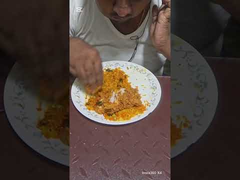 Eating KFC fried rice #food #mukbang #israel