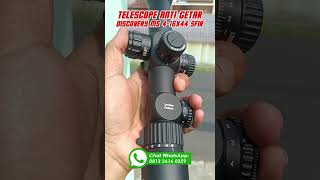 TELESCOPE BISA LONG RANGE DAN BIG GAME ANTI GETAR...!!! DISCOVERY MS 4 16X44 SFIR
