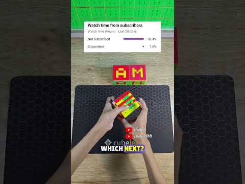 SAM On Rubik's Cube ♥️🔥