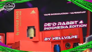 PENGALAMAN SEBUAH BRAND, MEMANG TIDAK BOHONG! | DE*D RABBIT 4 "INDONESIA EDITION" BY HELLVAPE