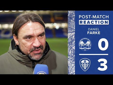 “Really happy with the win” | Daniel Farke reaction | Peterborough United 0-3 Leeds United