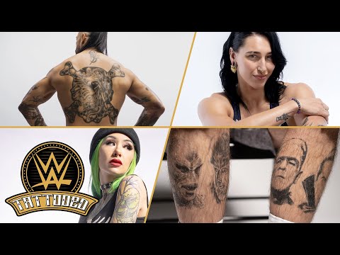 Rhea Ripley’s Freddy Krueger glove and more spooky Superstar tattoos: WWE Tattooed