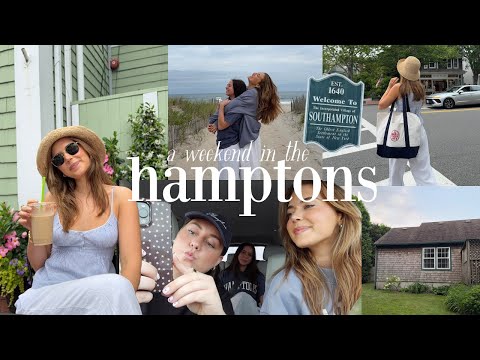 a magical weekend in The Hamptons 🛟📖🦞 airbnb, shopping, exploring & more!
