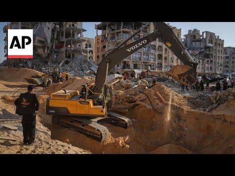 YouTube video thumbnail: Hamas Says it Has Expanded Its Search for Bodies of Hostages in Gaza