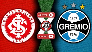INTERNACIONAL X GREMIO AO VIVO COM IMAGENS - JOGO DE HOJE - ASSISTA AGORA AO VIVO NO PES 21