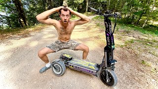 Außergewöhnlicher RIESEN ELEKTRO ROLLER mit 3 Rädern im TEST! (OOTD T30)