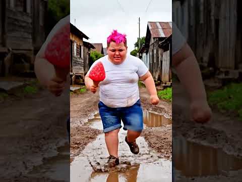 O MENINO NÃO QUIS COMER O SORVERT E O PAI FEZ ISSO
