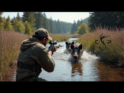 Caza De Jabali Con Rifle De Aire - Caza Y Pesca