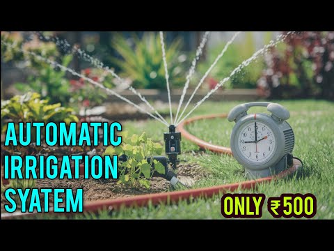 Automatic water irrigation system for Home and garden 🏡