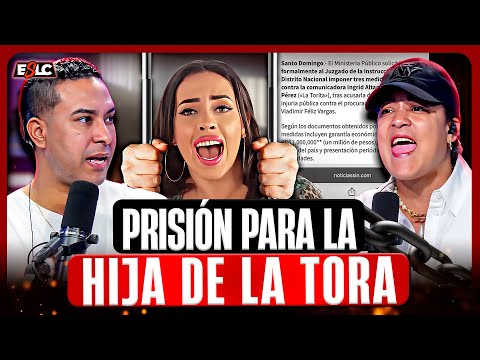 LA HIJA DE LA TORA METIDO EN LIO FEO Y EL MINISTERIO PUBLICO QUIERE PRISION POR DIFAMAR DISCAL!