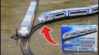 HIGH SPEED NAV BHARAT ELECTRIC BLUE EXPRESS TRAIN SET UNBOXING | VANDE BHARAT BULLET TRAIN SET 