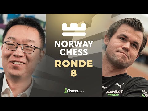 Norway Chess - Ronde 8 : une course à 3 avec Caruana, Gukesh et Carlsen !