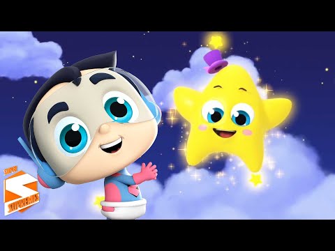 Estrelinha Brilhante Rima Infantil Popular para Crianças - Super Supremes