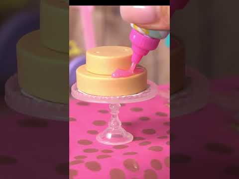 DIY Pastel de Cumpleaños miniatura para muñecas