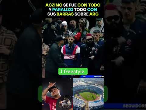LAS OTRAS BARRAS QUE LA "SINTIÓ" TODA ARGENTINA#rap #freestyle #ligabazooka #Aczino