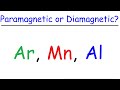 Understanding Paramagnetism and Diamagnetism