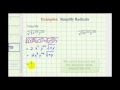 Simplifying Radicals and Exponents