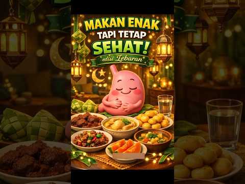 Lebaran bukan berarti 'Gak Boleh Makan Enak', tapi kuncinya adalah Seimbang. 🌙✨