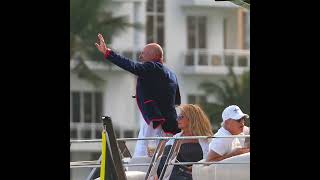 Cruising in style! Mr Kevin O’Leary spotted in Miami on the stunning Wally WHY 150