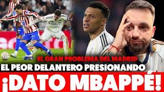 😡¡ES UN PROBLEMA! MBAPPÉ el PEOR DELANTERO de EUROPA PRESIONANDO · VERGÜENZA CTA por ROJA a VALVERDE