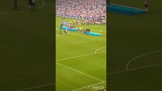 Ceremonia Super pucharu Polski przez Lecha 2026