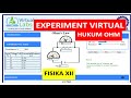 Kuis Eksperimen Virtual Hukum Ohm