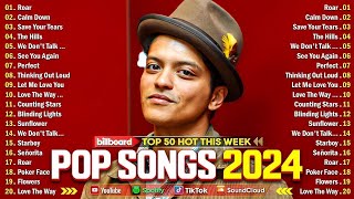 Billboard Top 50 This Week   The Weeknd, Adele, Dua Lipa, Bruno Mars, Ed Sheeran, Taylor Swift, Sia
