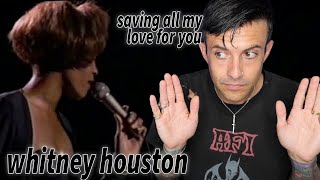Whitney Houston - Saving All My Love For You (Live Japan 1991) REACTION