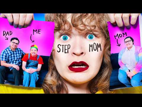 MOM VS STEP MOM | GOOD VS BAD MOM FUNNY DIY HACKS & PARENTING GUIDE BY CRAFTY HACKS PLUS