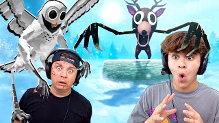 Surviving the OWL UPDATE in 99 Nights In The Forest | Roblox