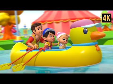 Row Row Row your Boat + More Kids Rhymes & Baby Songs