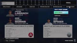 MLB The Show 26 Minnesota Twins vs Seattle Mariners