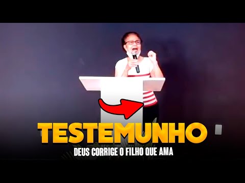TESTEMUNHO EVANGÉLICO FORTE E EMOCIONANTE #15 DEUS CORRIGE O FILHO QUE AMA!