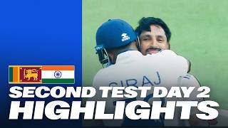 Sri Lanka FUME at late day drama as India dominate 🔥 I Sri Lanka v India 2nd Test Day 2 Highlights