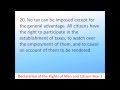 Principles of the Declaration of Rights