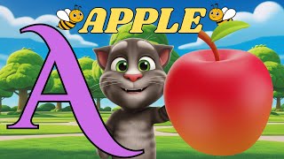 ABC Song | A For Apple, B For Ball | Phonics ABC Song 🎶 for Toddlers | Colorful Animals song#abc