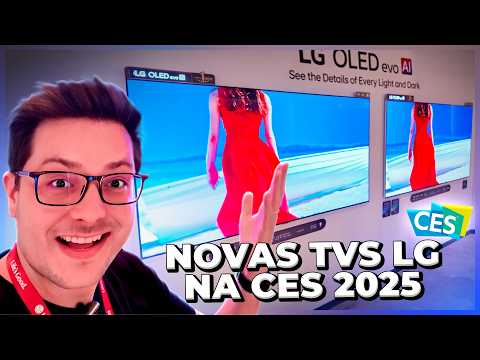 As NOVAS TVs OLED de 2025 da LG!! Agora com INTELIGÊNCIA ARTIFICIAL que IMPRESSIONA!