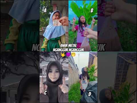 ANAK METAL NGANGGUK NGANGGUK 🤟😈🤭 #funny #funnyvideo #fyp #trending #shortsvideo #shorts