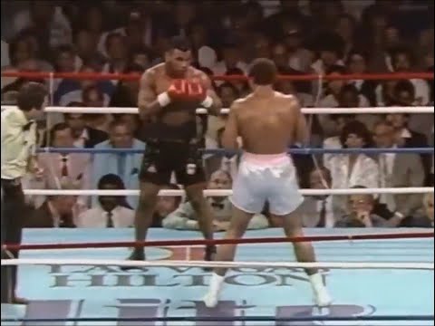 Mike Tyson Vs Pinklon Thomas Highlights (WBA WBC Titles, Heavyweight Unification Series)