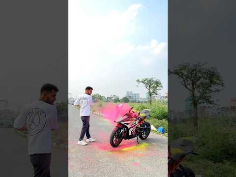 Happy Holi My Love 😍 #ktm #ytshorts #youtubeshorts #bikelover #holispecial #viralshort