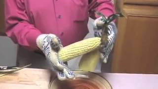 Shucking Corn with Ken