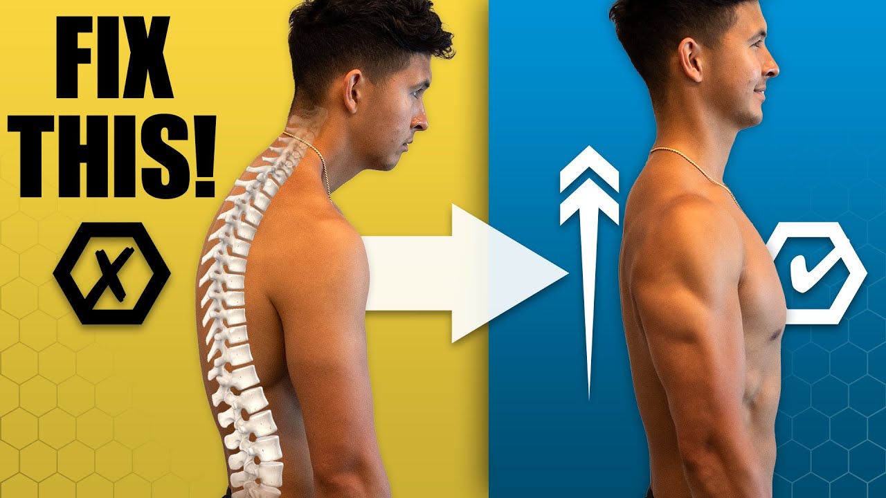 The Best Posture Workout At Home (FIX YOUR HUNCHBACK)